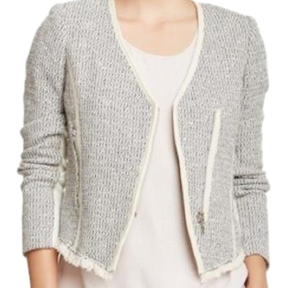 Rebecca Taylor Tweed Moto Jacket